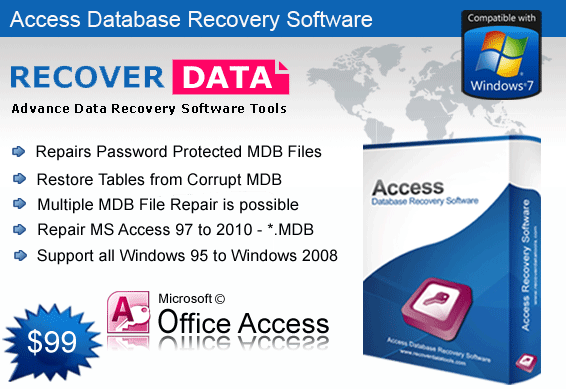 Access File Repair Program to repair Access 2010, 2007, 2003 database